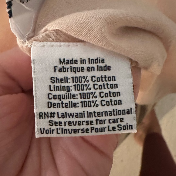 Hemant and Nandita 100% Cotton Made in India Maxi Dress- size medium! - Picture 5 of 6
